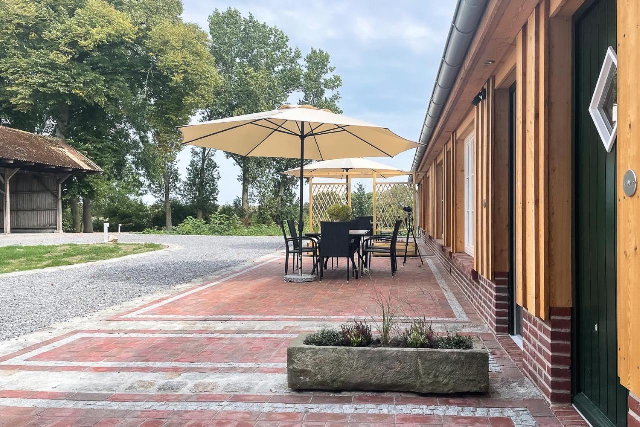 Gut Gross Fedderwarden, Ferienwohnung Mettje Butjadingen Ngoại thất bức ảnh